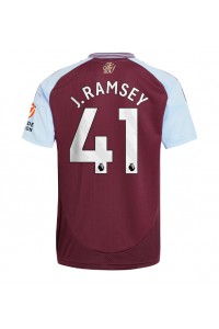 Fotbalové Dres Aston Villa Jacob Ramsey #41 Domácí Oblečení 2024-25 Krátký Rukáv